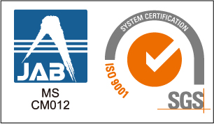 SGS ISO-9001 with JAB